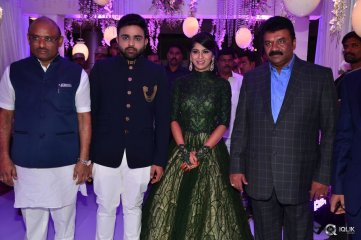 Celebs at Talasani Srinivas Yadav Daughter Wedding Reception